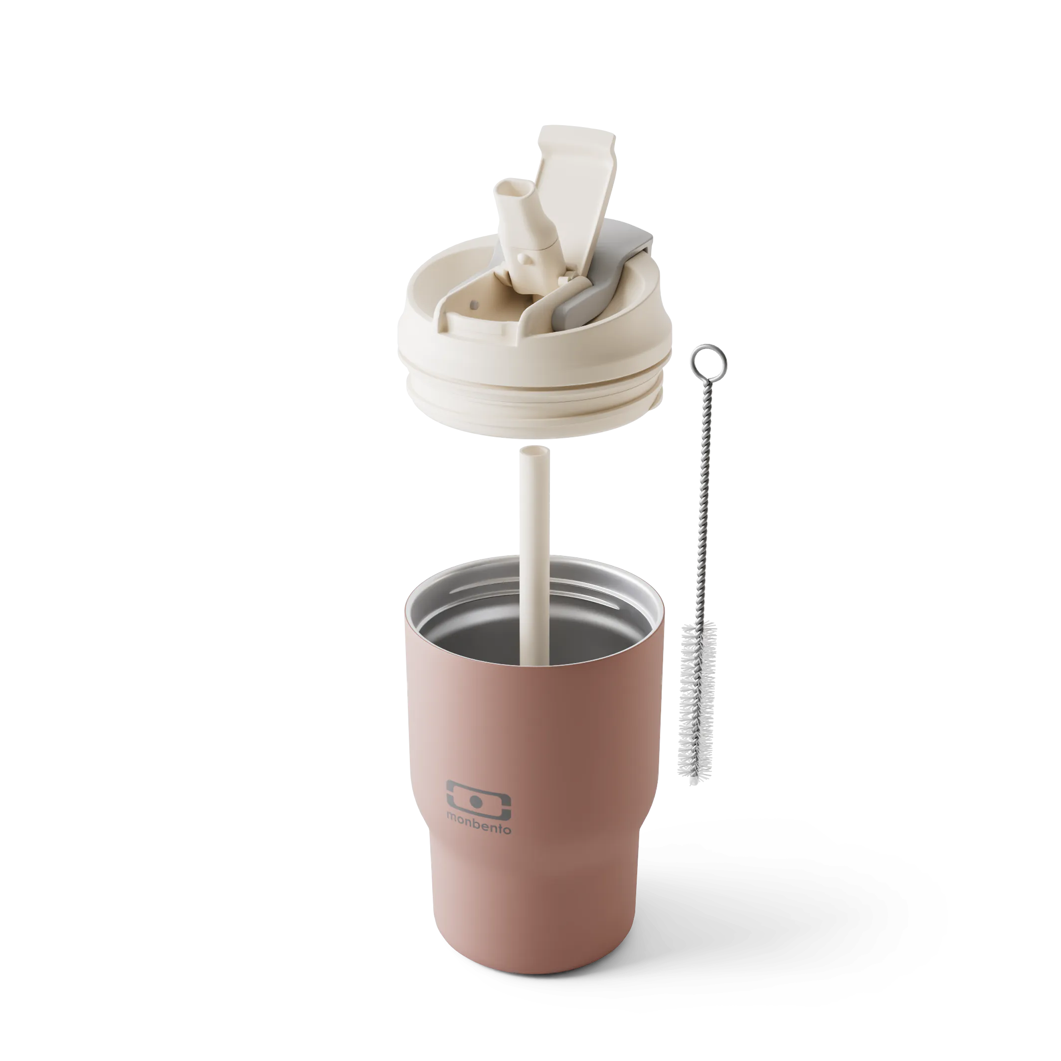 Monbento 360 ml termokrūze ar salmiņu